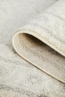 Waken Runner Rug - Winter White.