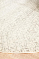 Waken Rug - Grey Diamond.