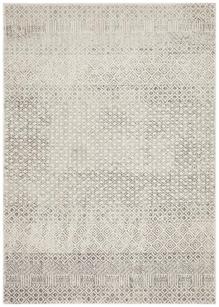 Waken Rug - Grey Diamond.