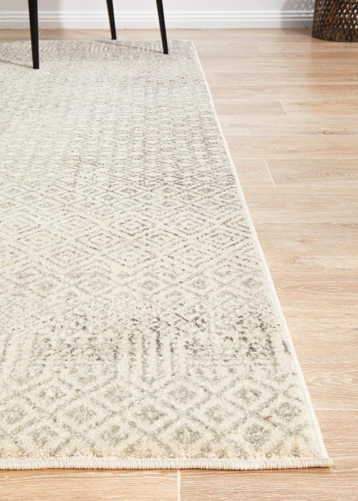 Waken Rug - Grey Diamond.