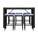 Emita 7 Piece Outdoor Set - Black