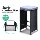 Emita 7 Piece Outdoor Set - Black