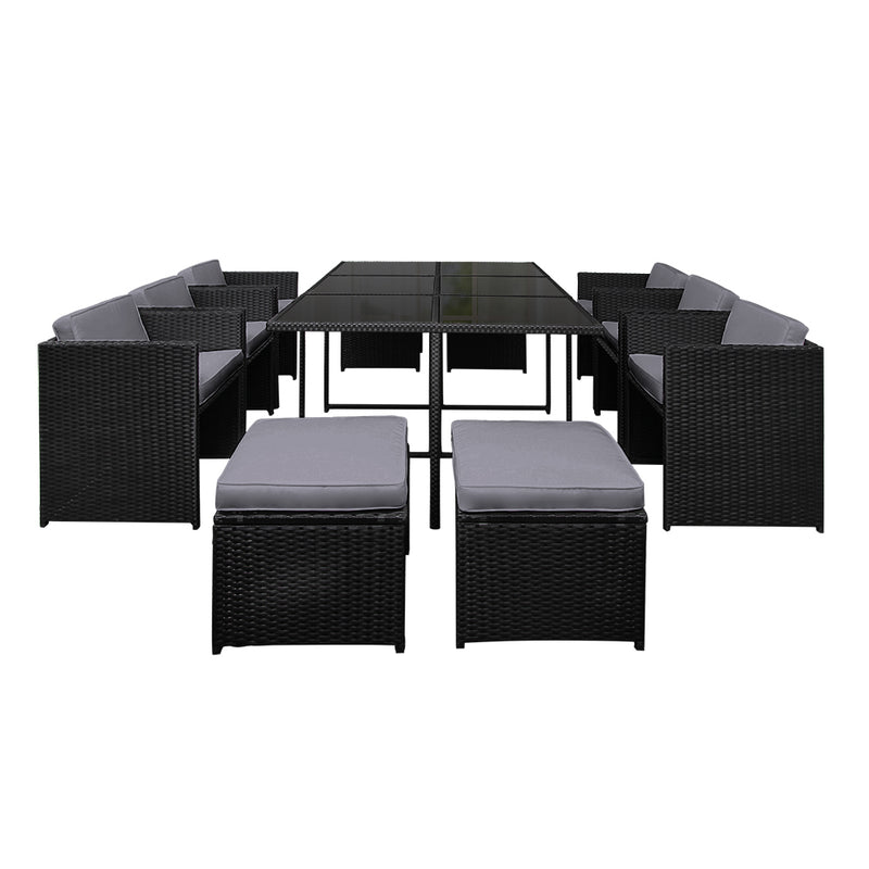 Merinda 11 Piece Outdoor Set