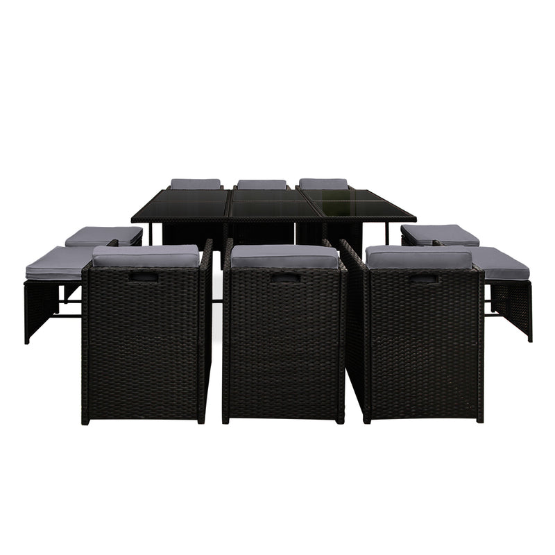 Merinda 11 Piece Outdoor Set