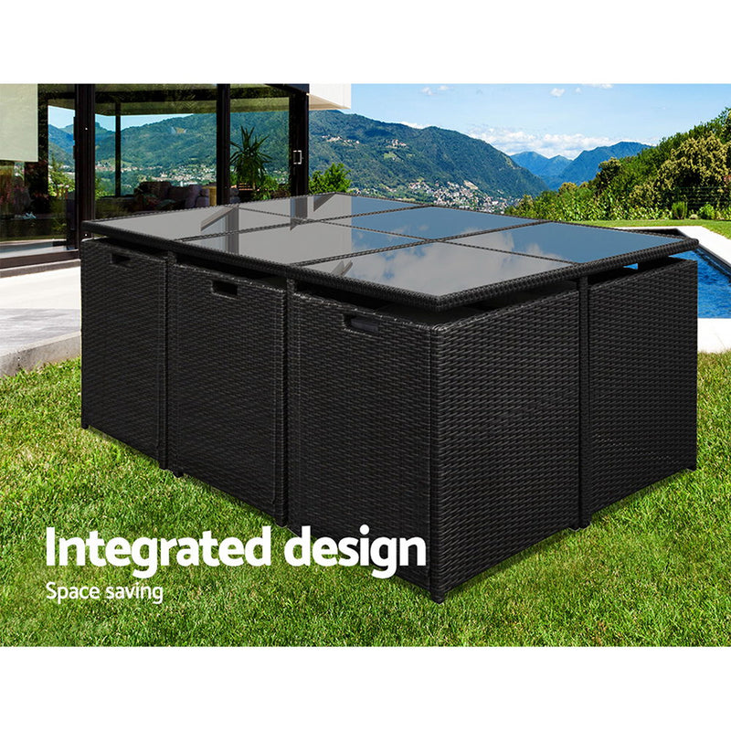Merinda 11 Piece Outdoor Set