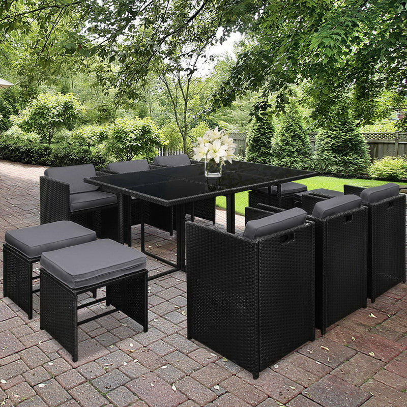 Merinda 11 Piece Outdoor Set