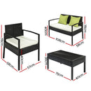 Tickera 4 Piece Outdoor Set.