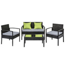 Tickera 4 Piece Outdoor Set.