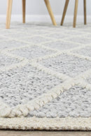 Lyon Wool Grey Rug.