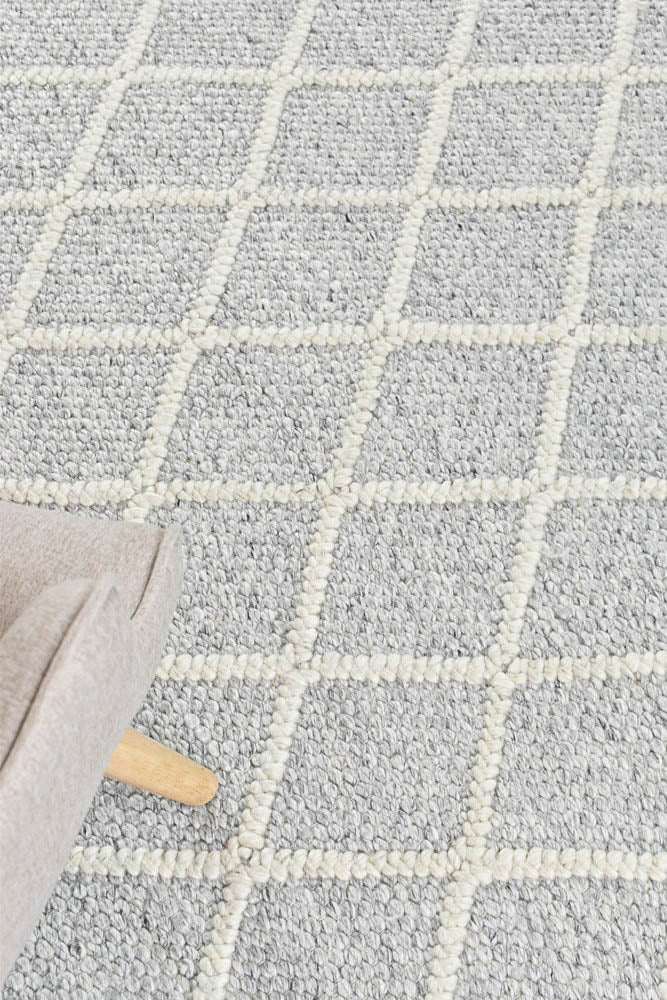 Lyon Wool Grey Rug.