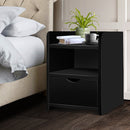 Jursta Bedside - Black