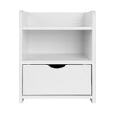 Jursta Bedside - White