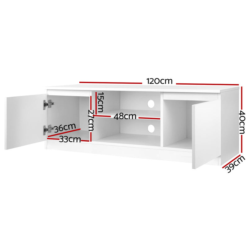 Moro TV Unit - White