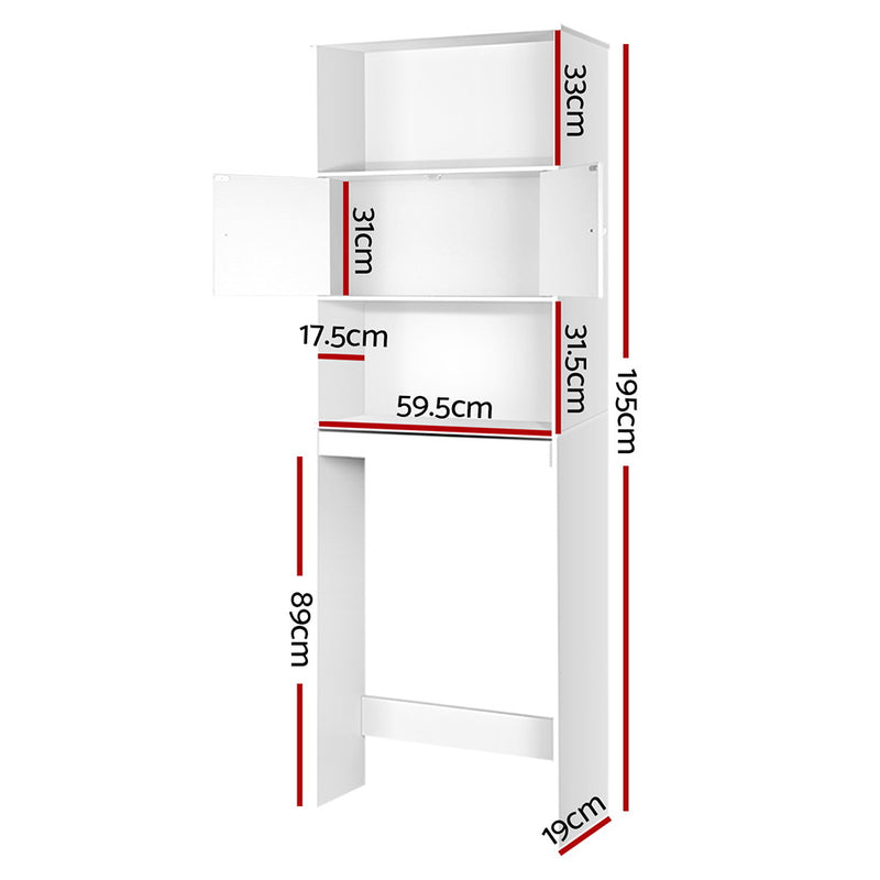 Bathroom Storage Cabinet - White