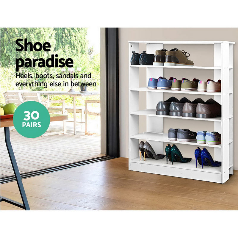 Harcourt Shoe Rack - White