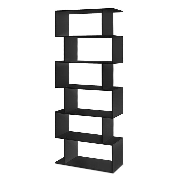 6 Tier Display Shelf - Black.