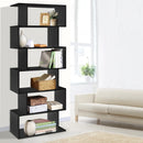 6 Tier Display Shelf - Black.
