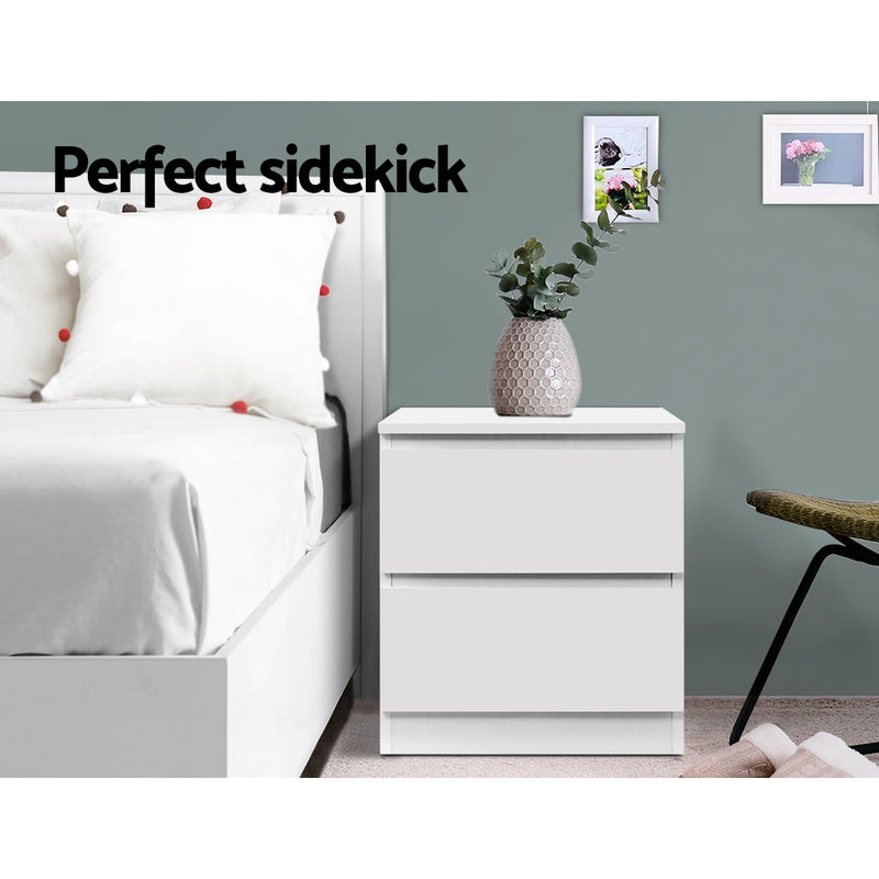 Seltz Bedside - White