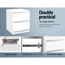 Seltz Bedside - White