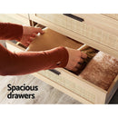 Rattan 6 Chest of Drawers