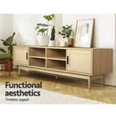 Rattan 180cm TV Unit.