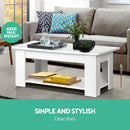 Selfoss Coffee Table - White