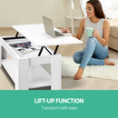 Selfoss Coffee Table - White