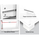 Lorris Bedside - White