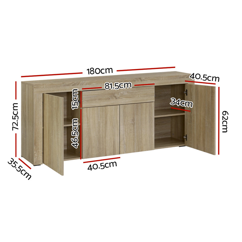 Livon Buffet - Oak