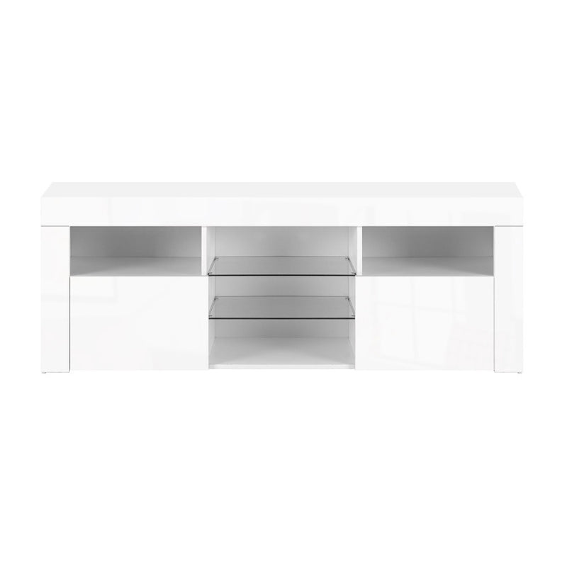 Miami LED TV Unit - White