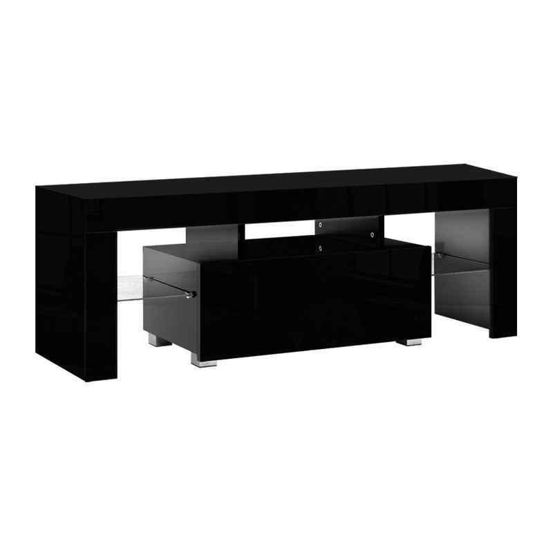 Manhattan LED TV Unit - Black