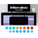 Manhattan LED TV Unit - Black