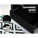 Manhattan LED TV Unit - Black