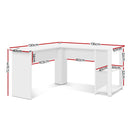 Baulon Desk - White