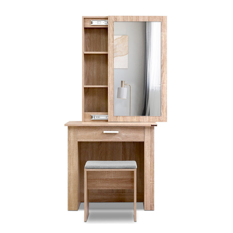 Garsen Dressing Table Set - Natural