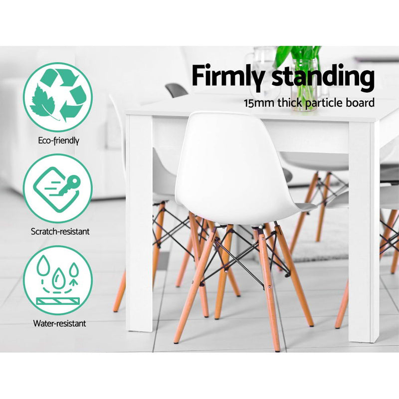 Stade 1200 Dining Table - White