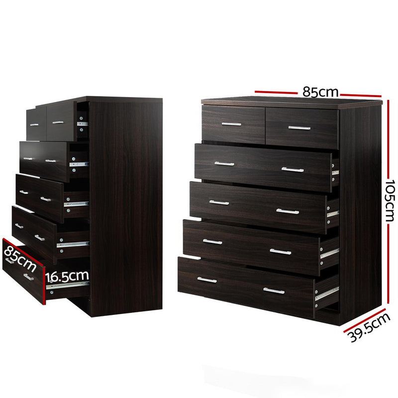 Loreto Tallboy - Walnut