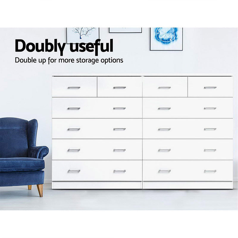 Loreto Tallboy - White.