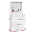 Buhler Bedside - White