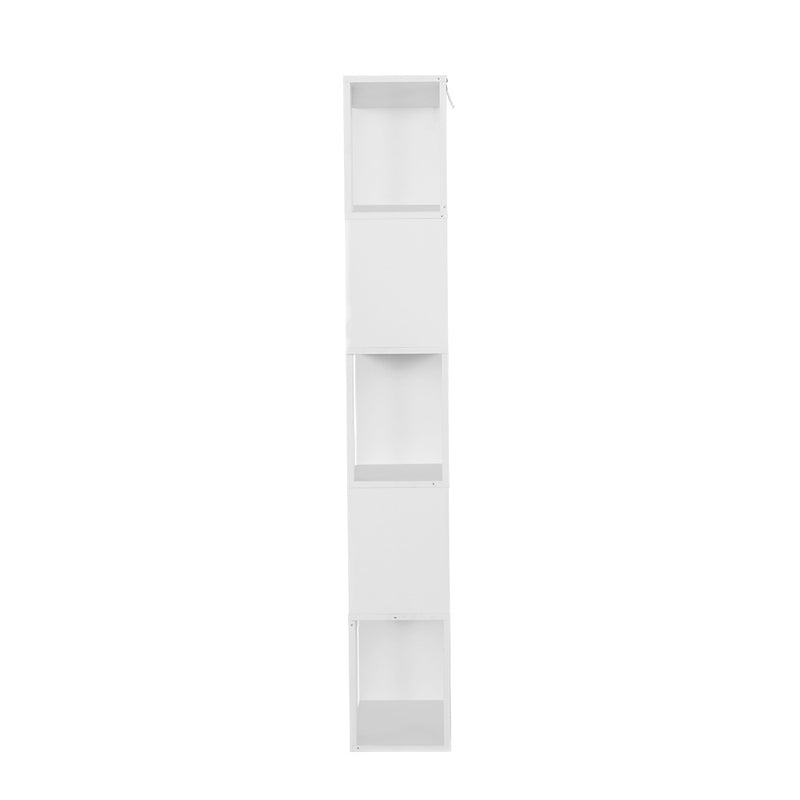Display Shelf 5 Tier Storage Bookshelf Bookcase Ladder Stand Rack.