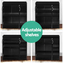 Shonde Shoe Cabinet - Black