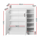 Shonde Shoe Cabinet - White