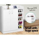 Shonde Shoe Cabinet - White