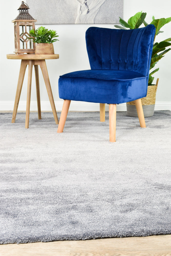 Grey Ombre Shaggy Rug.