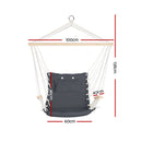 Hammock Hanging Swing Chair - Grey.
