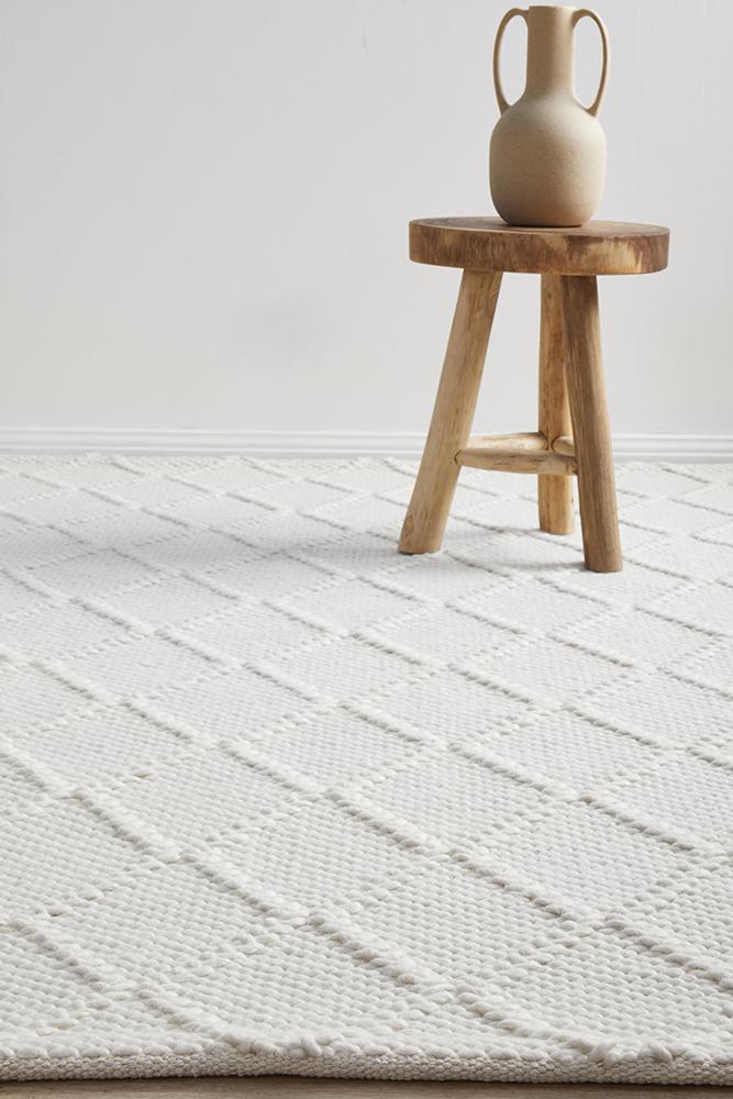 Aldous White Rug.