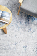 Semblance 132 Blue Rug.