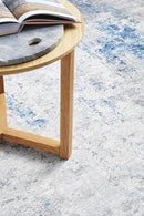 Semblance 132 Blue Rug.