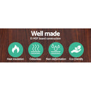 Floor Lamp LED Storage Shelf Standing Vintage Wood Light Reading Bedroom.