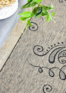 Pacific Runner Beige Grey Rug 2902-J48H.